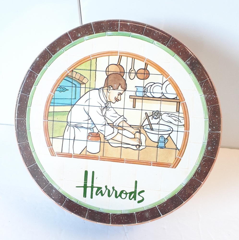 Vintage 1984 Harrods Tin Limited Collectable UK